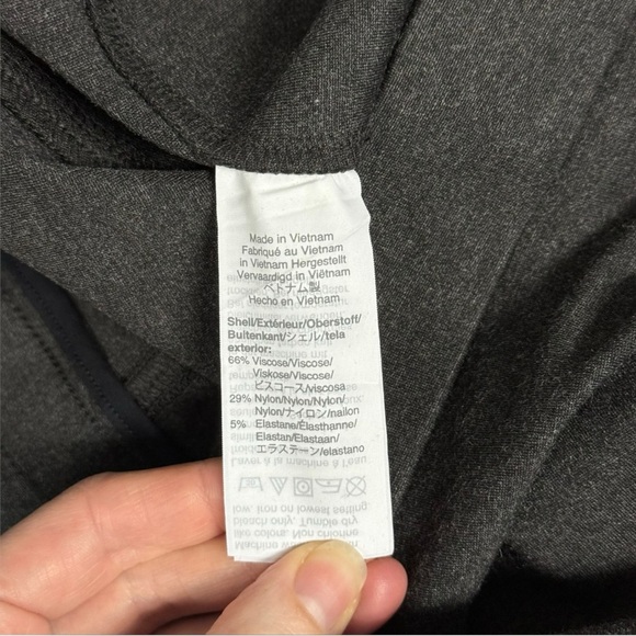 J. Crew Pixie pant in stretch ponte charcoal gray Sz Small - Picture 11 of 12